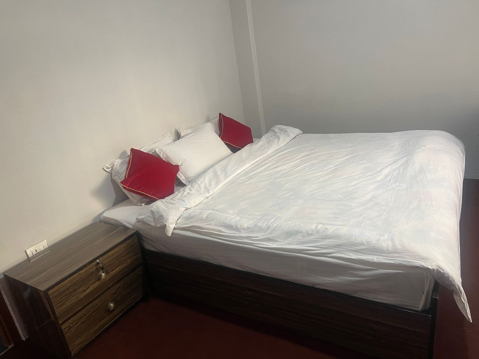 Couple bedroom with attached bathroom